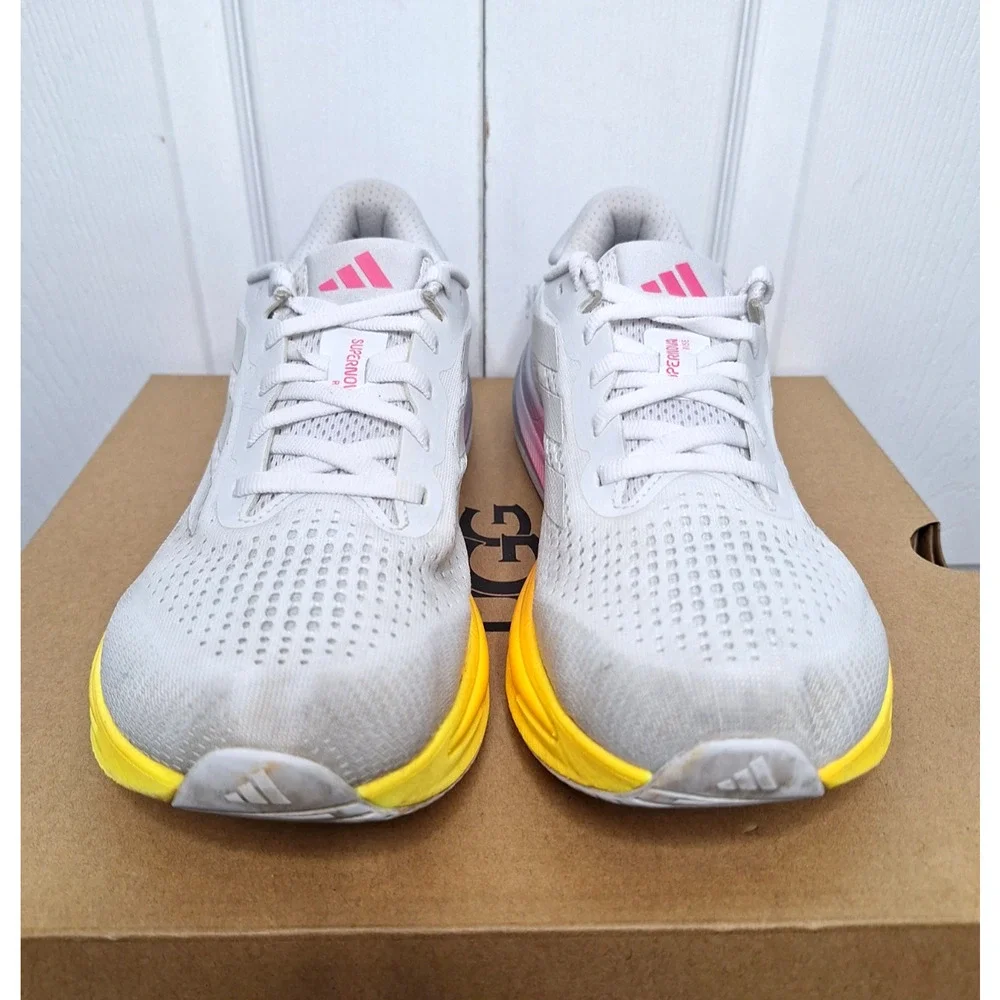 Adidas Supernova Rise Cloud White Lucid Pink JH5200 sz 8.5 Women's
